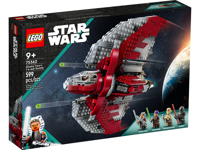 LEGO® Star Wars: Ahsoka Tano’s T-6 Jedi Shuttle (75362)