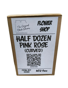 Half Dozen Pink Roses