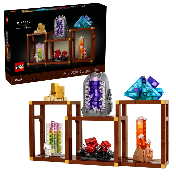 LEGO® Ideas: Mineral Collection (21362)