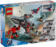 LEGO® Marvel Captain America vs. Red Hulk Battle (76292)