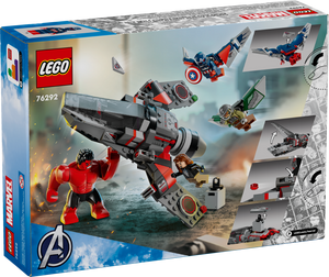 LEGO® Marvel Captain America vs. Red Hulk Battle (76292)