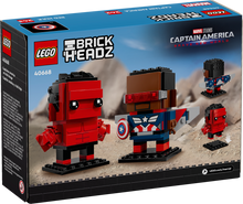 LEGO® BrickHeadz: Captain America & Red Hulk Figures (40668)