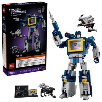 LEGO® Ideas: Transformers Soundwave (10358)