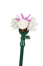 White Cornflower - 2 Buds