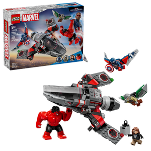 LEGO® Marvel Captain America vs. Red Hulk Battle (76292)