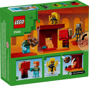 LEGO Minecraft: The Nether Lava Battle (21266)