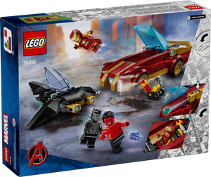 LEGO® Marvel: Iron Man Car & Black Panther vs. Red Hulk (76310)