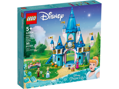 LEGO® Disney: Cinderella and Prince Charming’s Castle (43206)