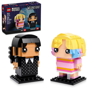 LEGO Wednesday: Wednesday & Enid Brickheads (40750)