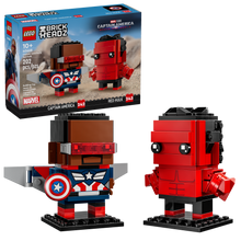 LEGO® BrickHeadz: Captain America & Red Hulk Figures (40668)