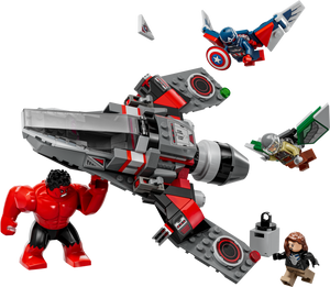 LEGO® Marvel Captain America vs. Red Hulk Battle (76292)