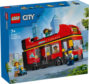 LEGO Traffic: Red Double-Decker Sightseeing Bus (60407)
