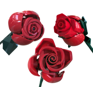 Red Bouquet Rose - Blooming