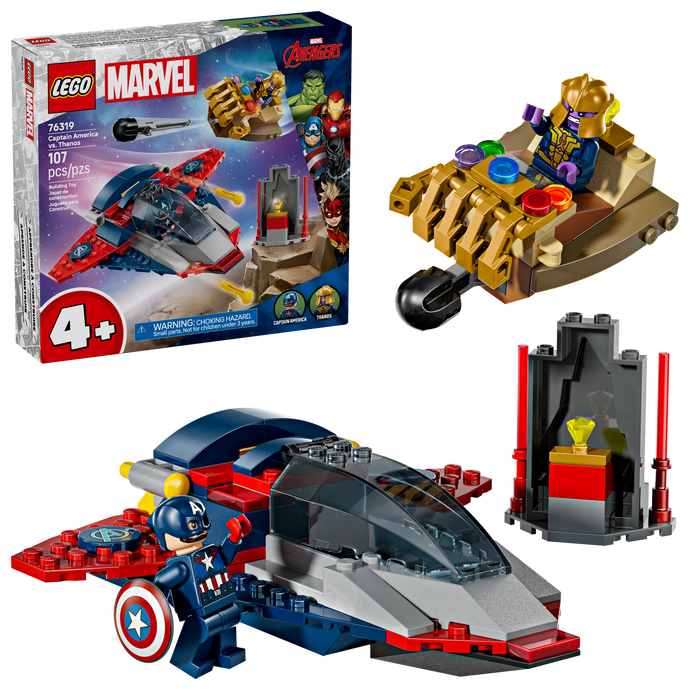 LEGO® Marvel: Captain America vs. Thanos (76319)