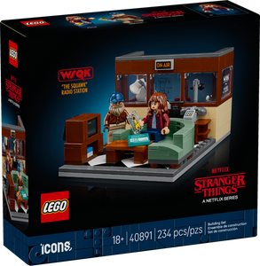 LEGO® Icons: Stranger Things: WSQK Radio Station (40891)