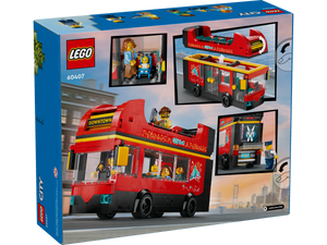 LEGO Traffic: Red Double-Decker Sightseeing Bus (60407)