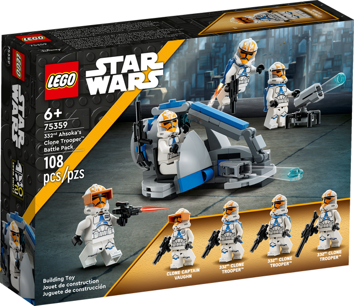 LEGO® Star Wars™: 332nd Ahsoka's Clone Trooper™ Battle Pack (75359)