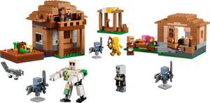 LEGO Minecraft: Evoker Village Attack (21596) — official LEGO product image